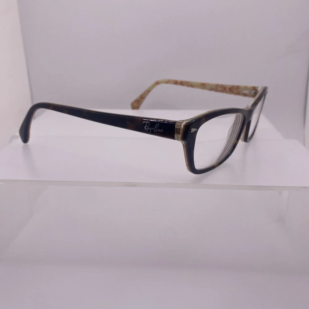 Ray-Ban Eyeglasses Women FRAMES ONLY RB 5256 52-16-135 Multicolor 470